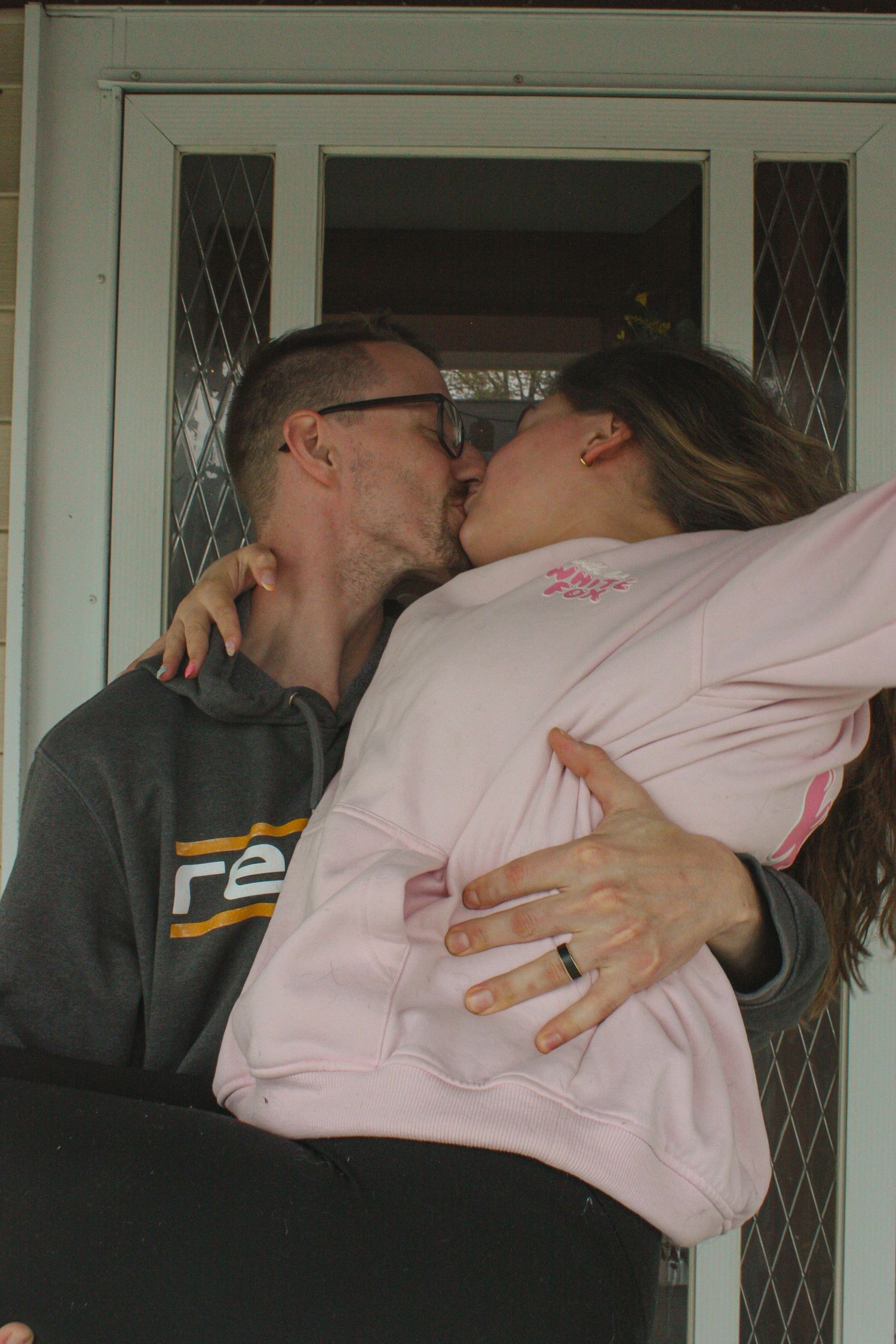 Image from The Carey's cozy at home photoshoot
