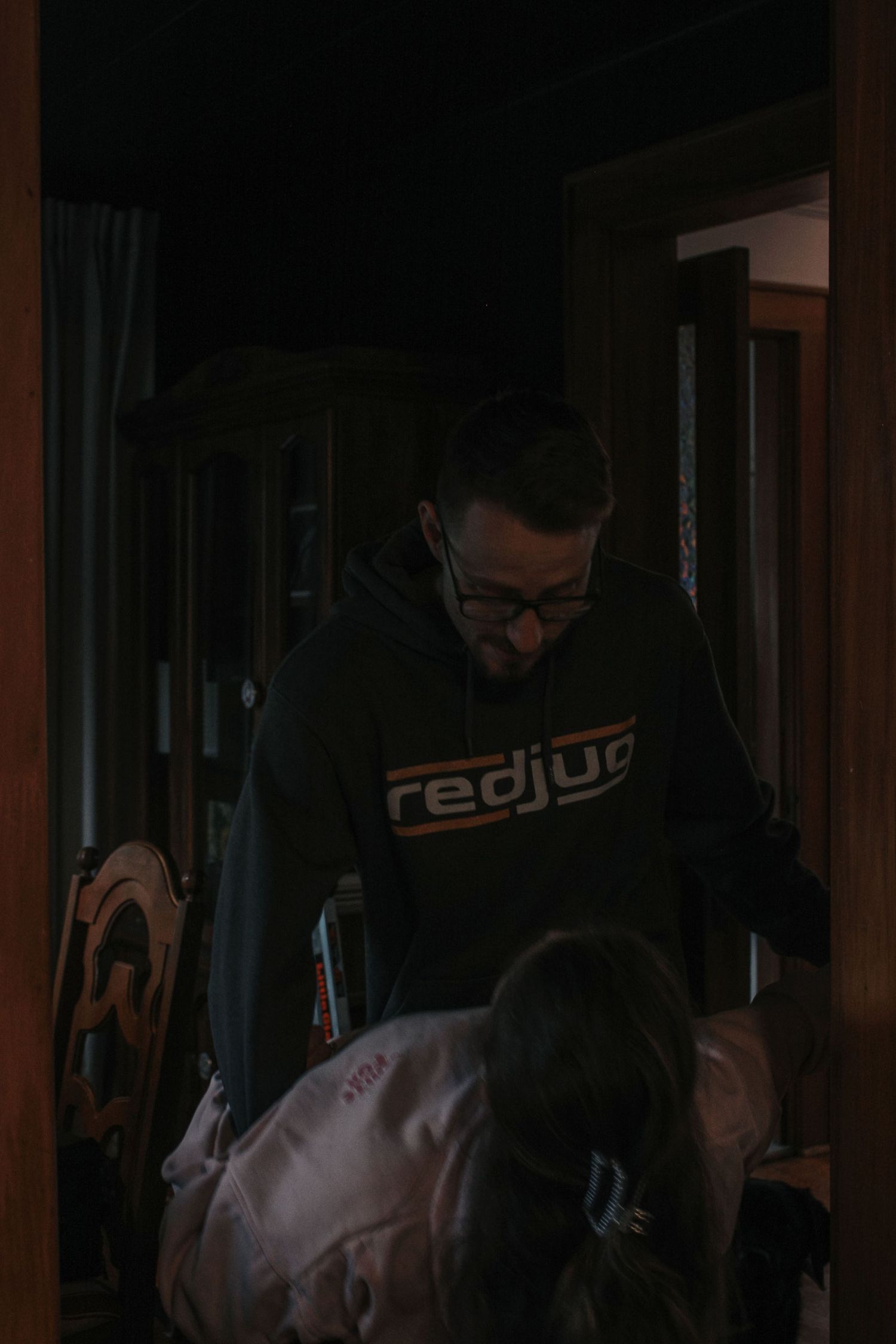 Image from The Carey's cozy at home photoshoot