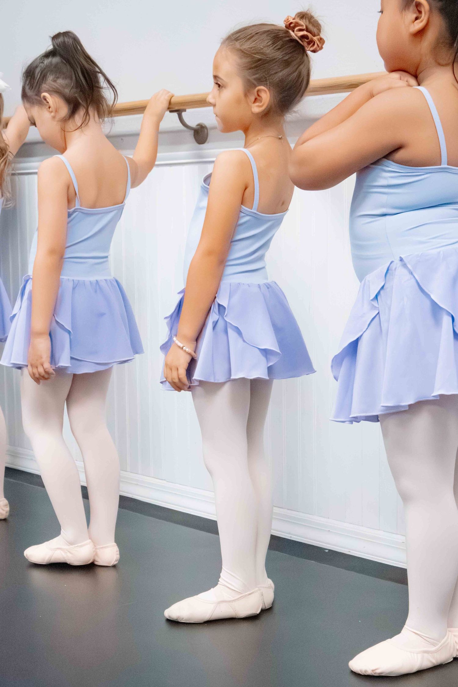 Image of dancers at Amretta's Grand Jete Dance Company dancing in their classes