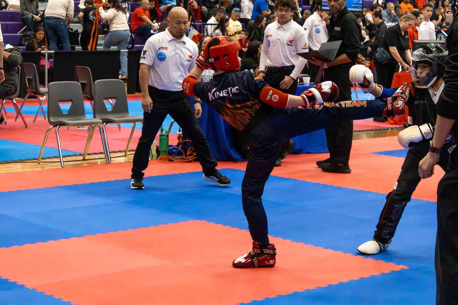 Image of Karate participant at Karate Tournament