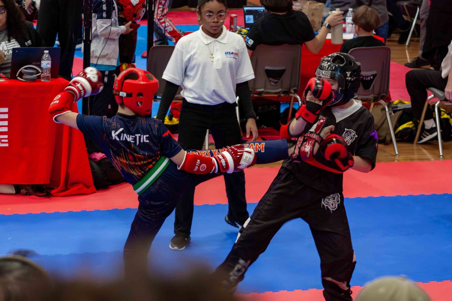 Image of Karate participant at Karate Tournament