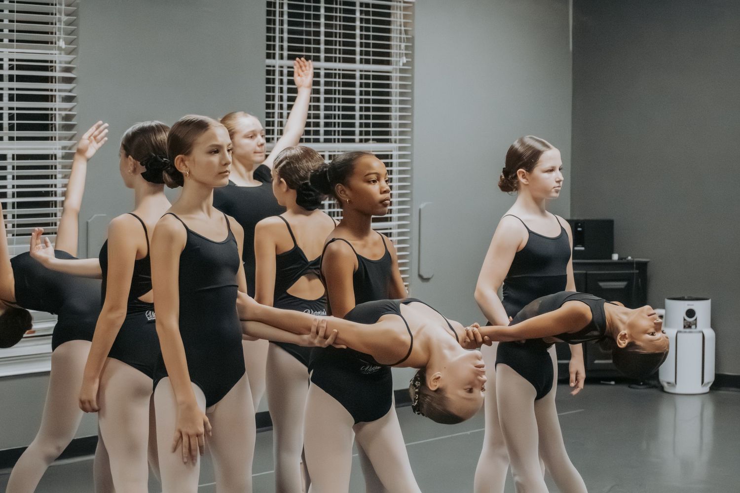 Image of dancers at Victoria's School of Dance