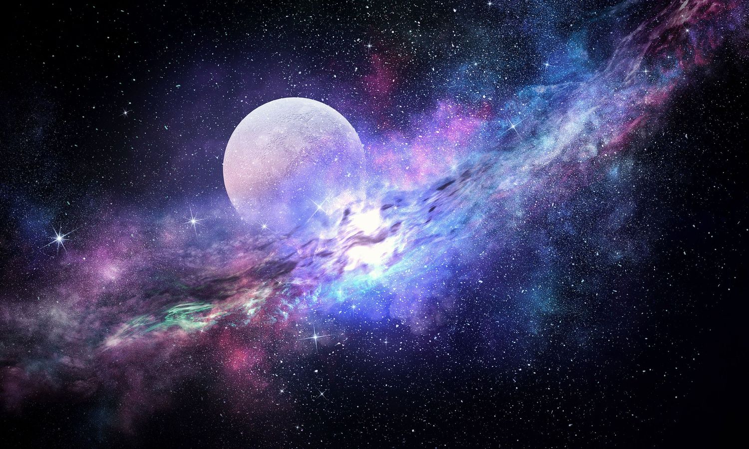 Galaxies in our Iris - Iris Divine Photography