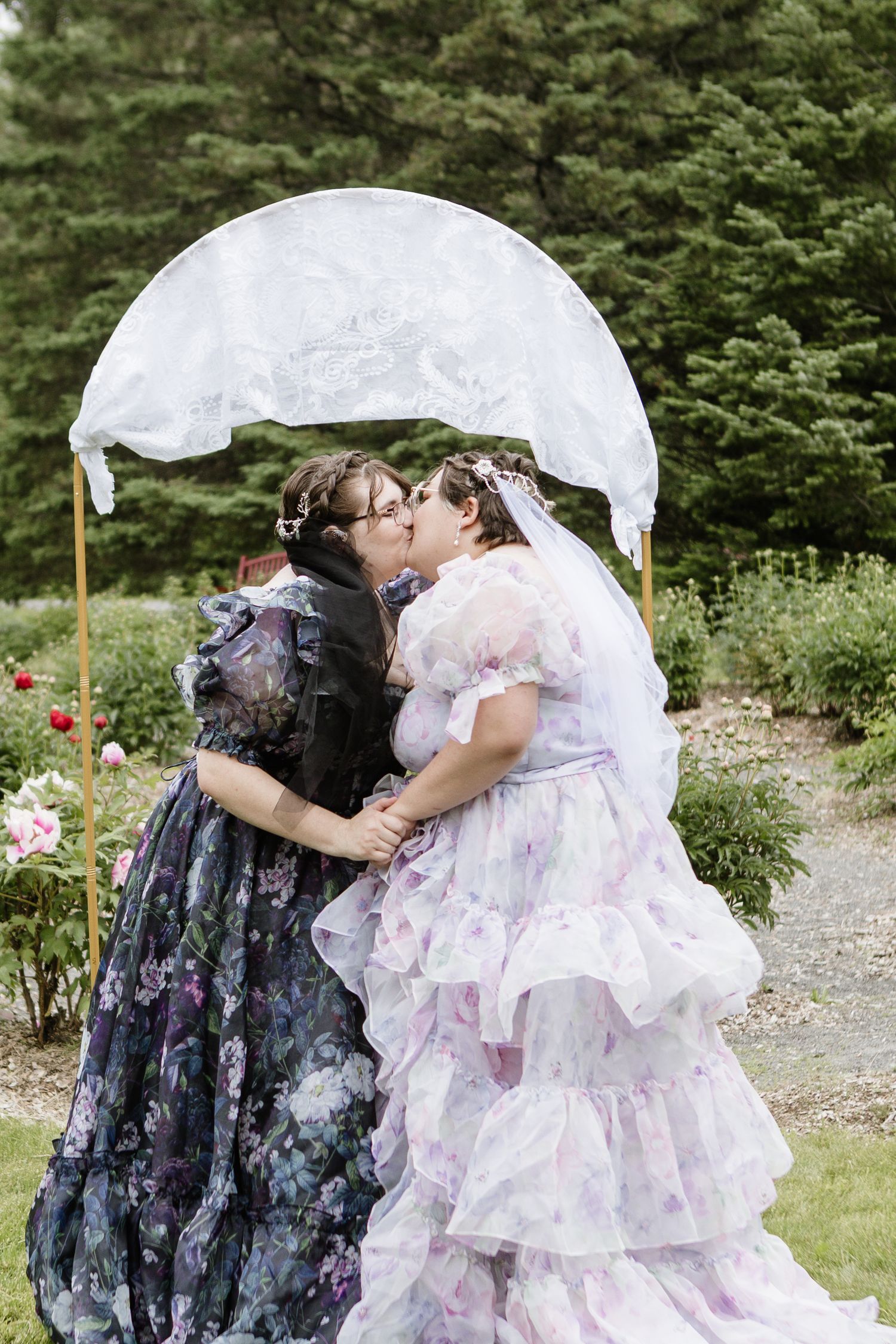 Botanic Garden Fredericton New Brunswick Wedding Elopement
