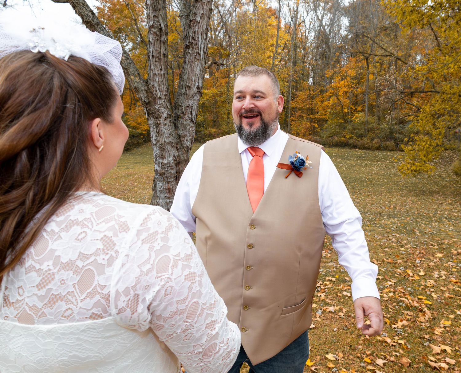 first look bride and groom Rolla MO