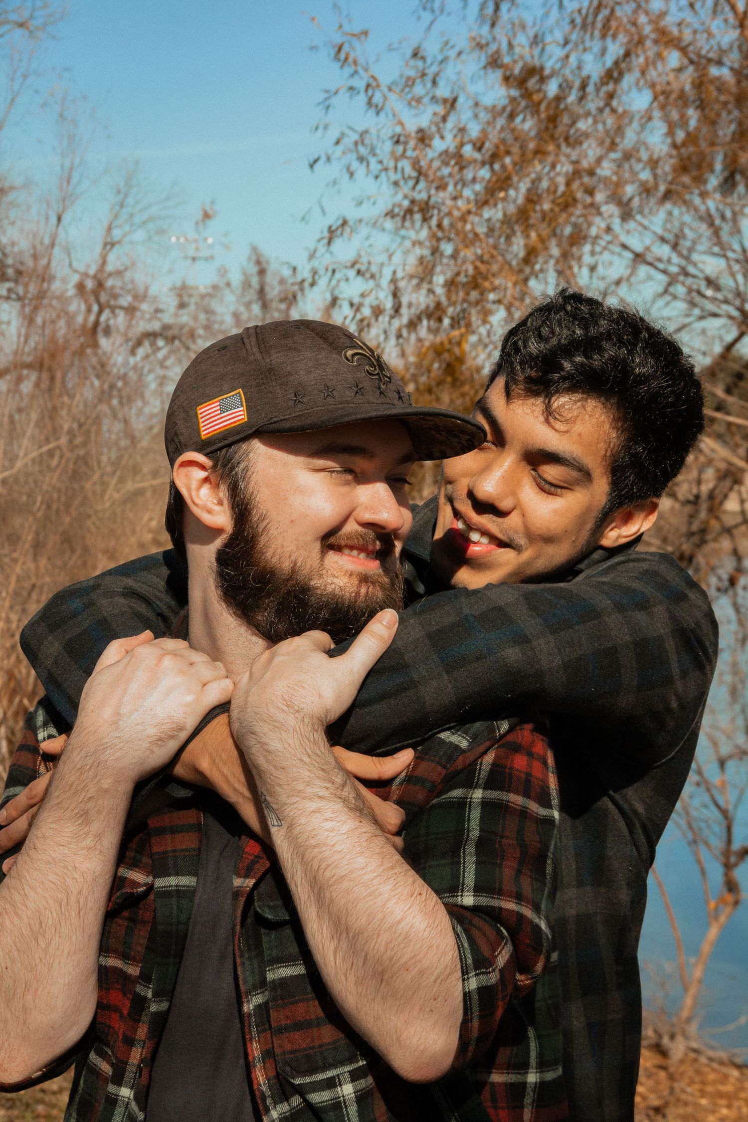 Logan and Eddy in a couples shoot