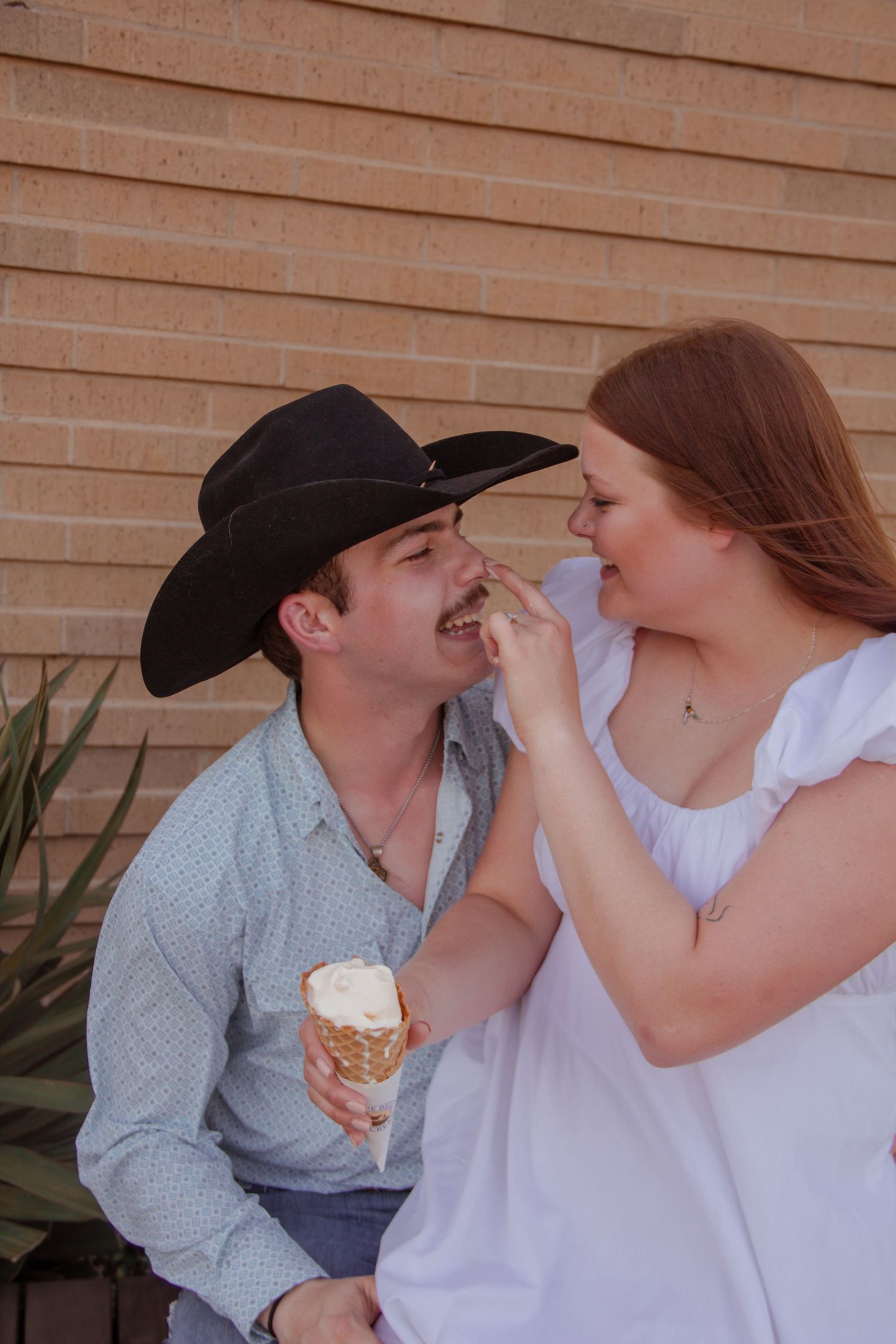 Bri and change engagement couples shoot