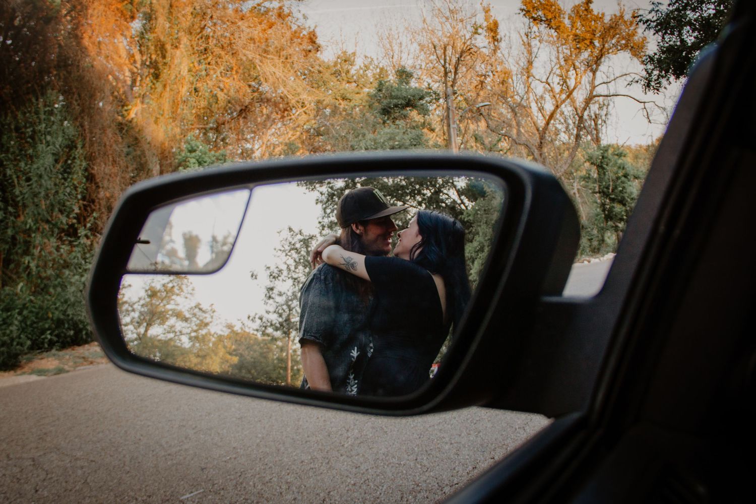 Car couple photoshoot