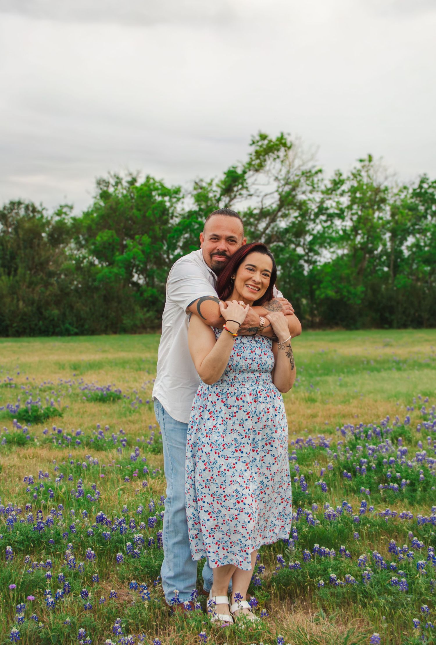 Bluebonnet couples' photos