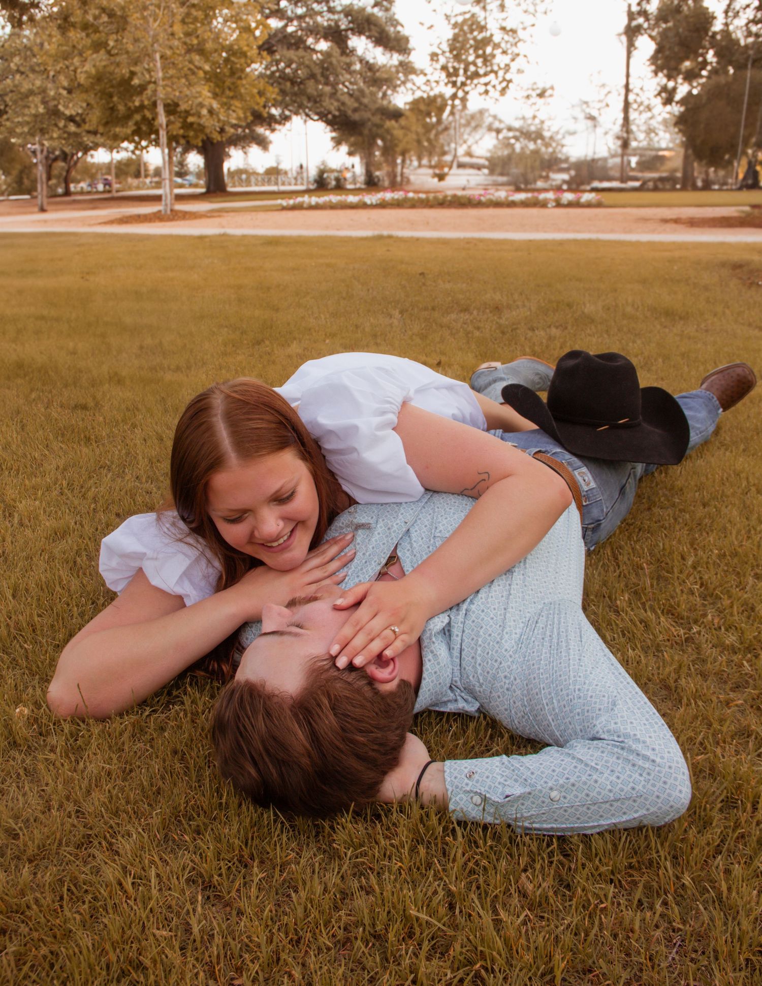 Bri and change engagement couples shoot