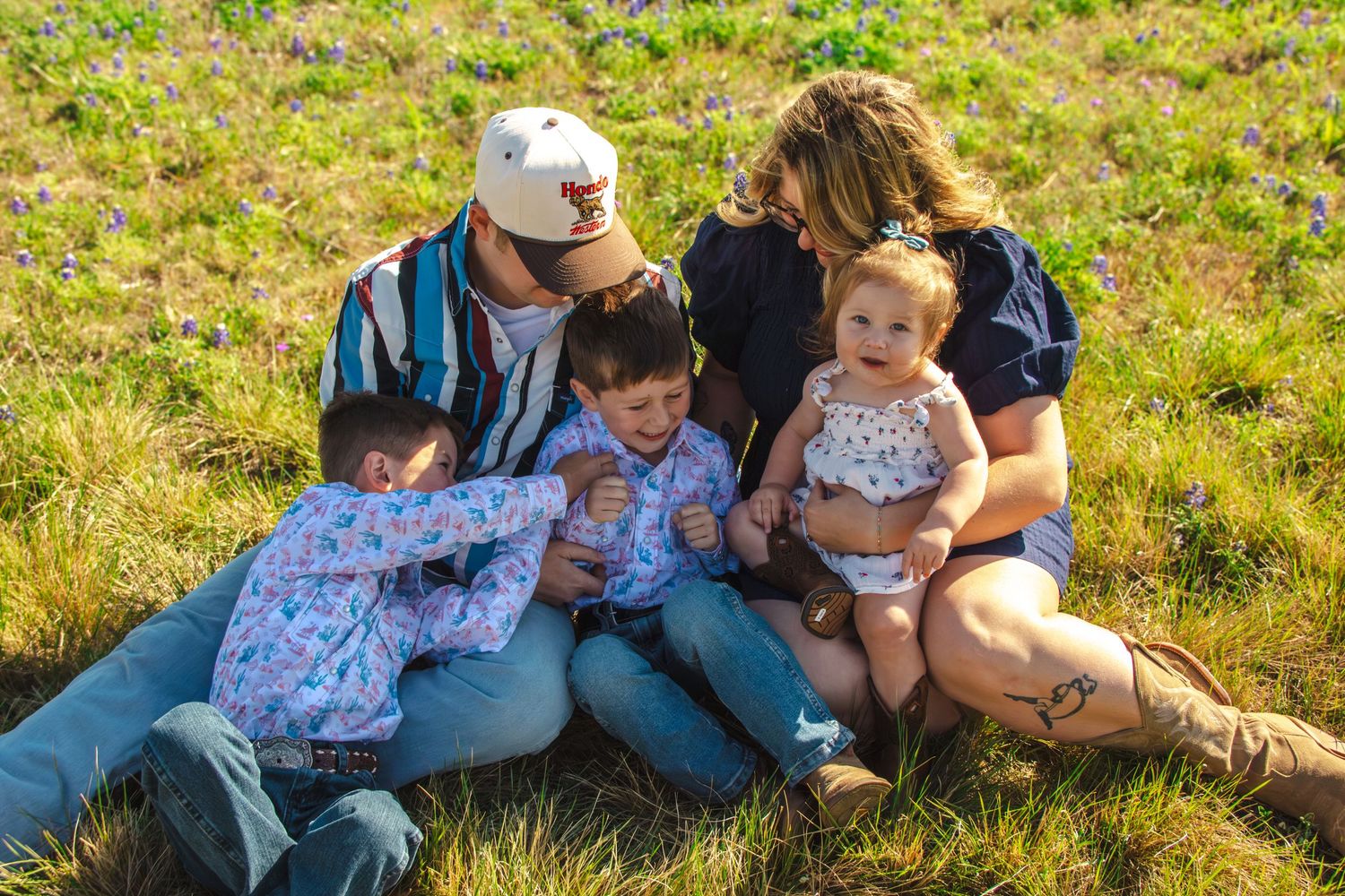 Bluebonnet family photos