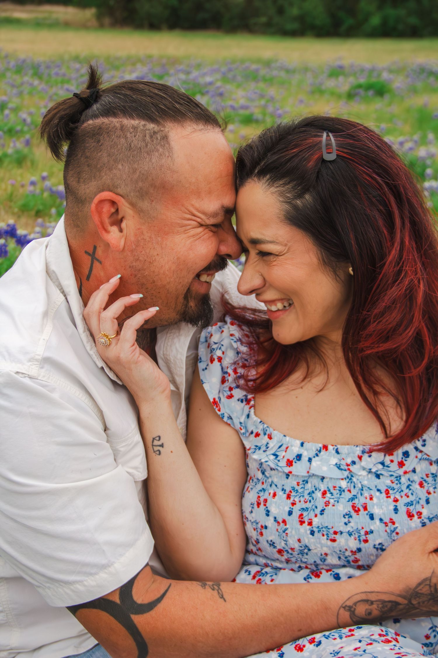 Bluebonnet couples' photos
