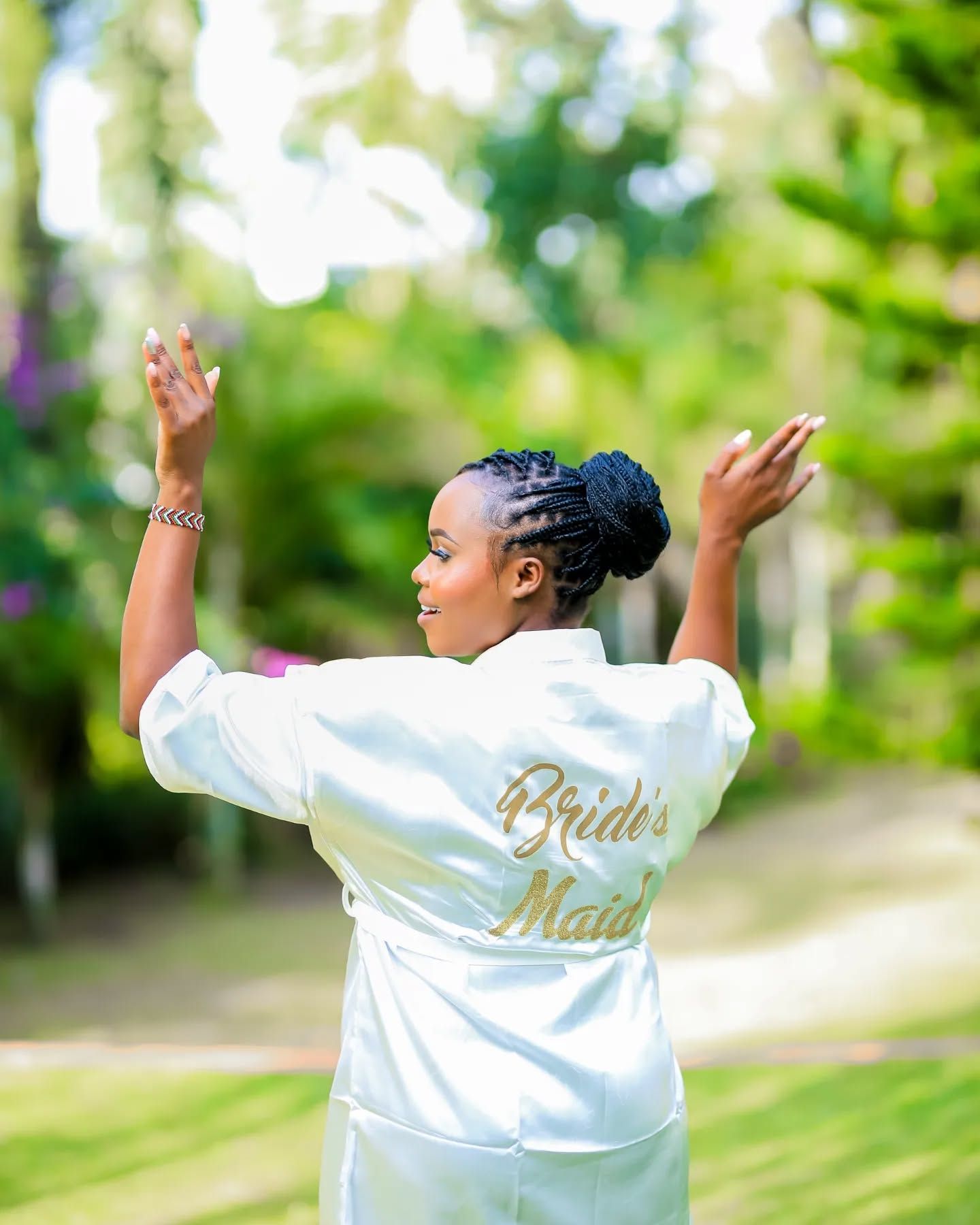 Grace in motion- bridesmaid elegance