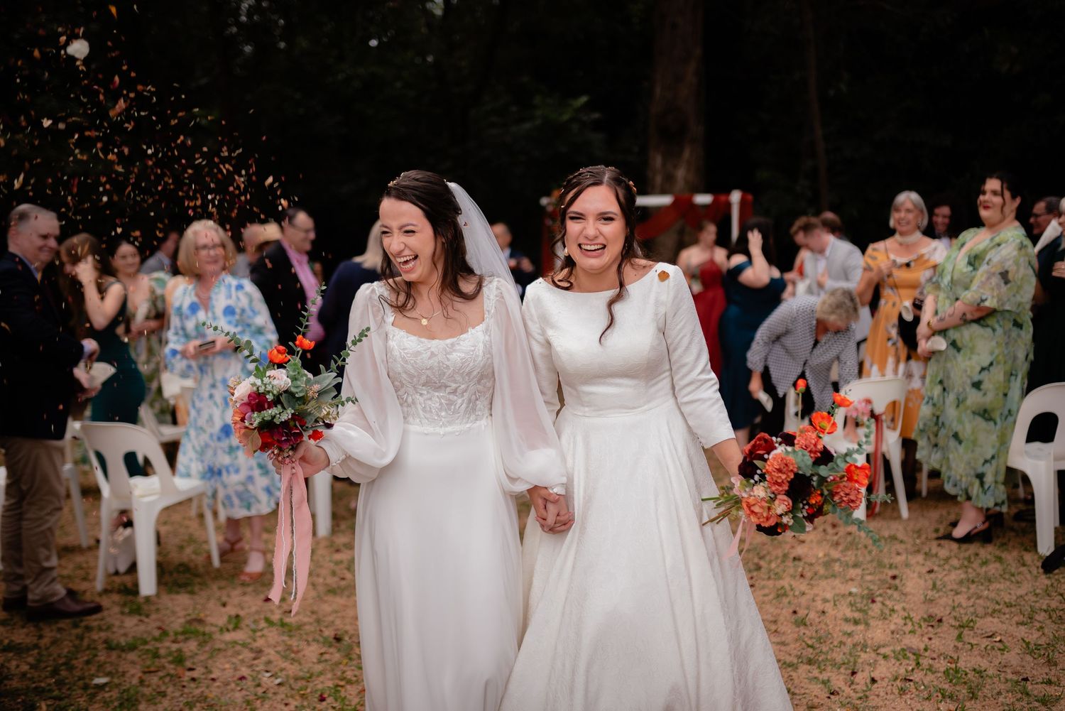Bride and Bride Portraits - ceremony