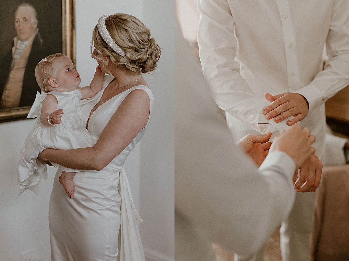 Intimate wedding reception in Cape Dutch venue at Penhill Farm