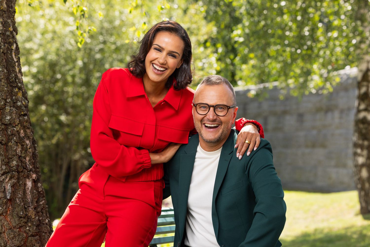 TV 2 God morgen Norge. Espen Fiveland og Desta Beeder