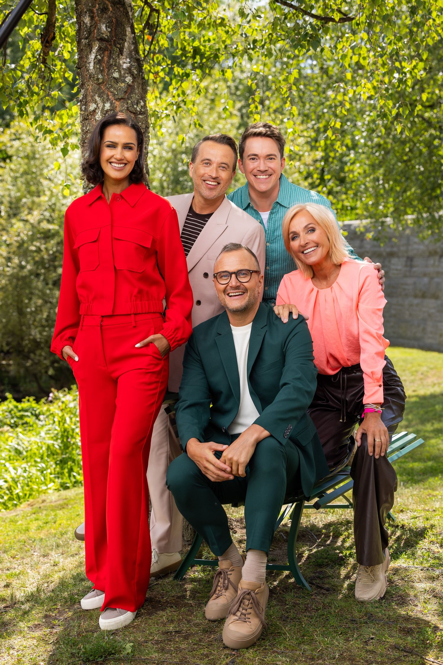 TV 2 God morgen Norge. Peter Brubesko og Vår Staude, Espen Fiveland og Desta Beeder