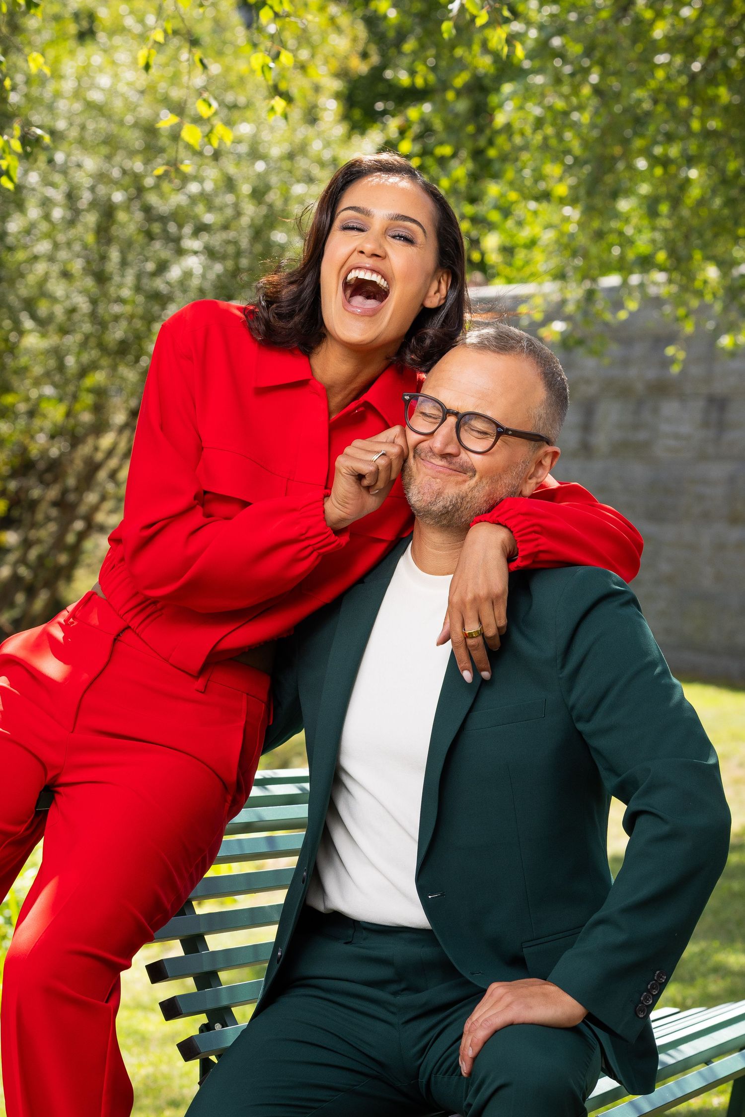 TV 2 God morgen Norge. Espen Fiveland og Desta Beeder