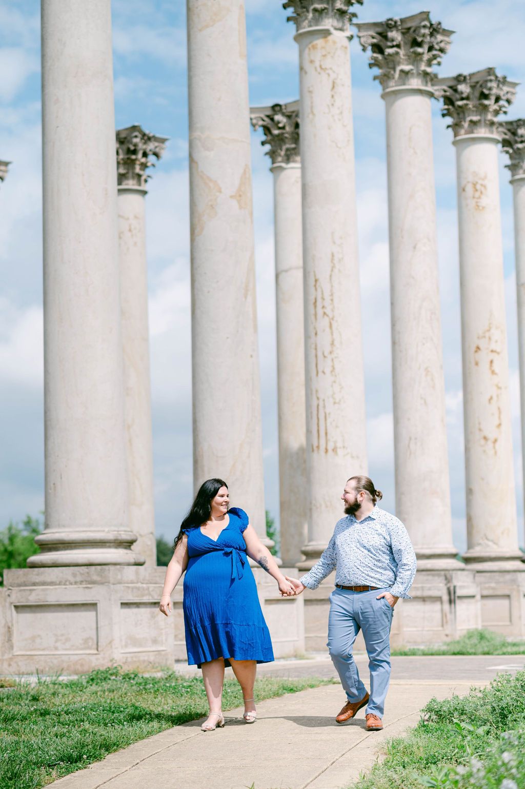 National Arboretum Engagement Photography