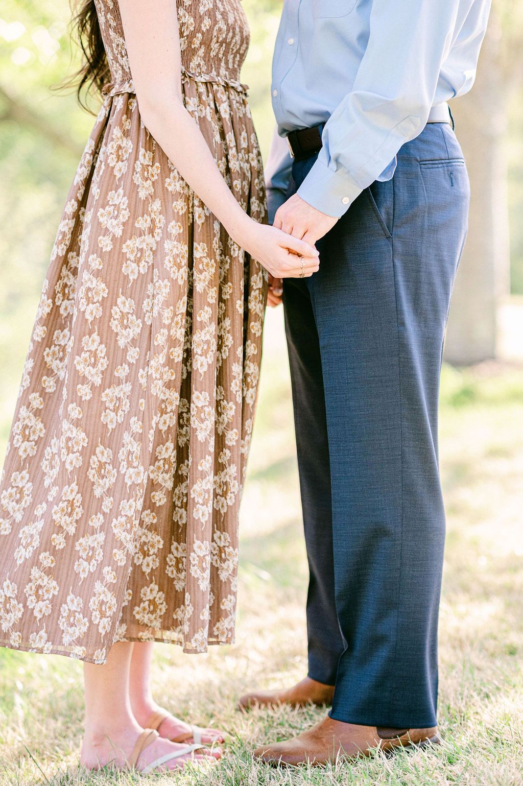 Meadowlark Botanical Gardens Engagement Photography