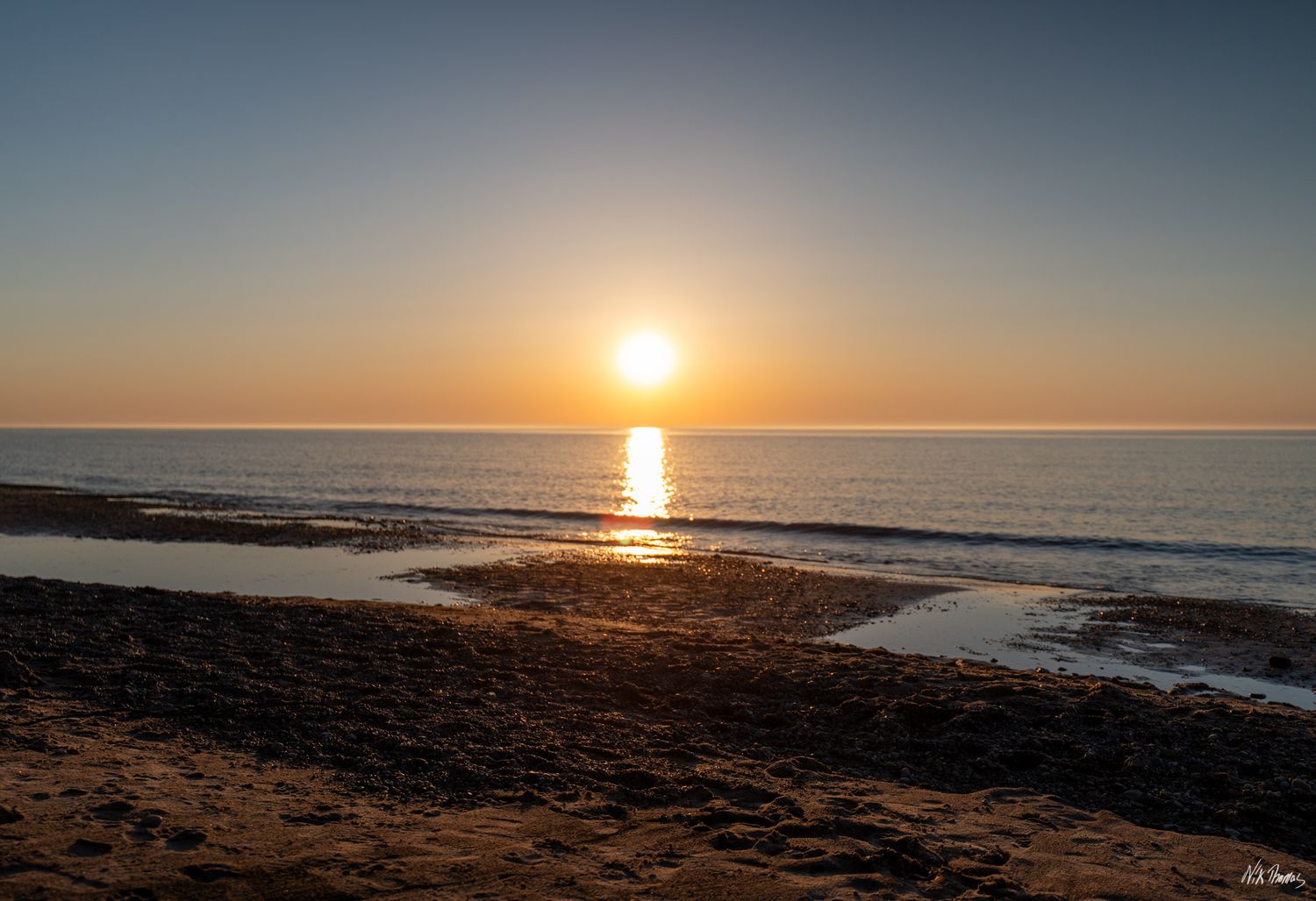 Sunset taken in Beverly Shores, IN