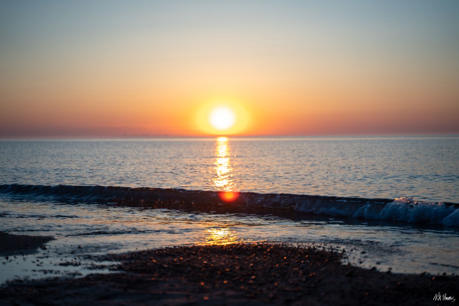 Sunset taken in Beverly Shores, IN