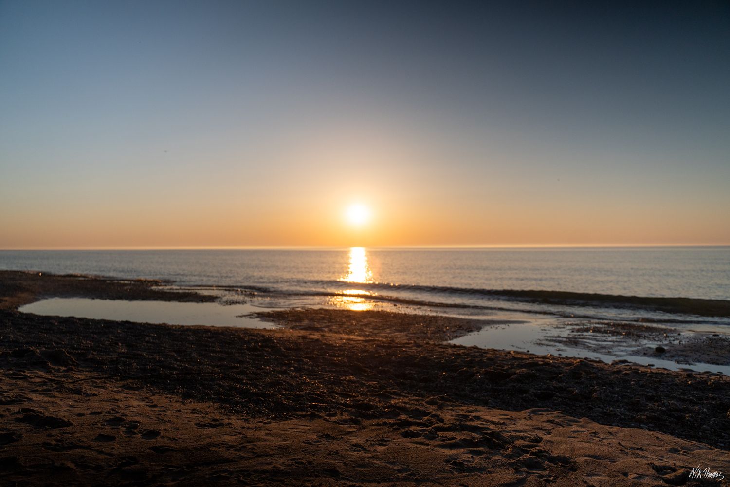 Sunset taken in Beverly Shores, IN