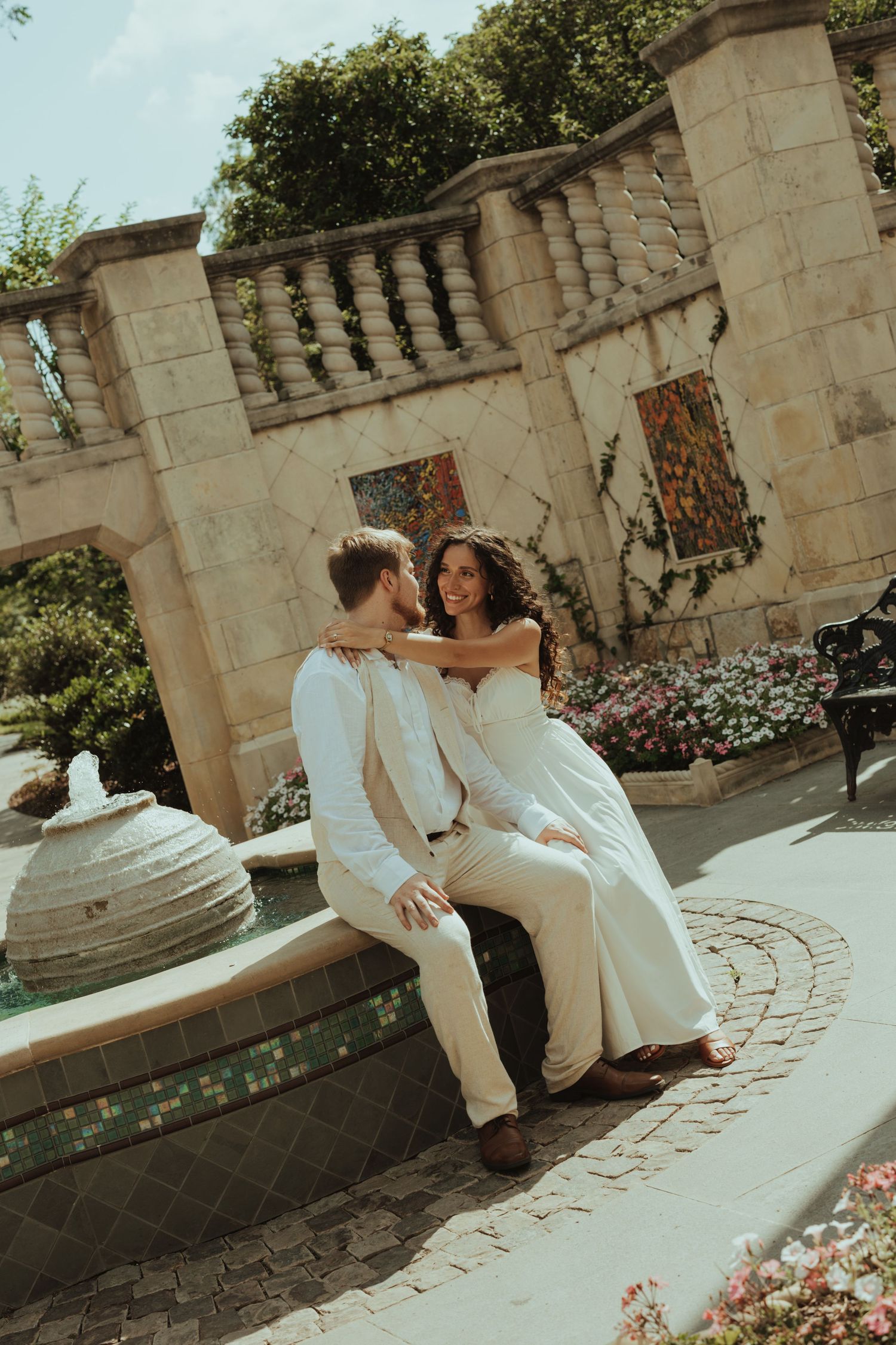 Destination, Dallas and Bay Area California wedding photographer capturing bride and groom portraits on digital and film
