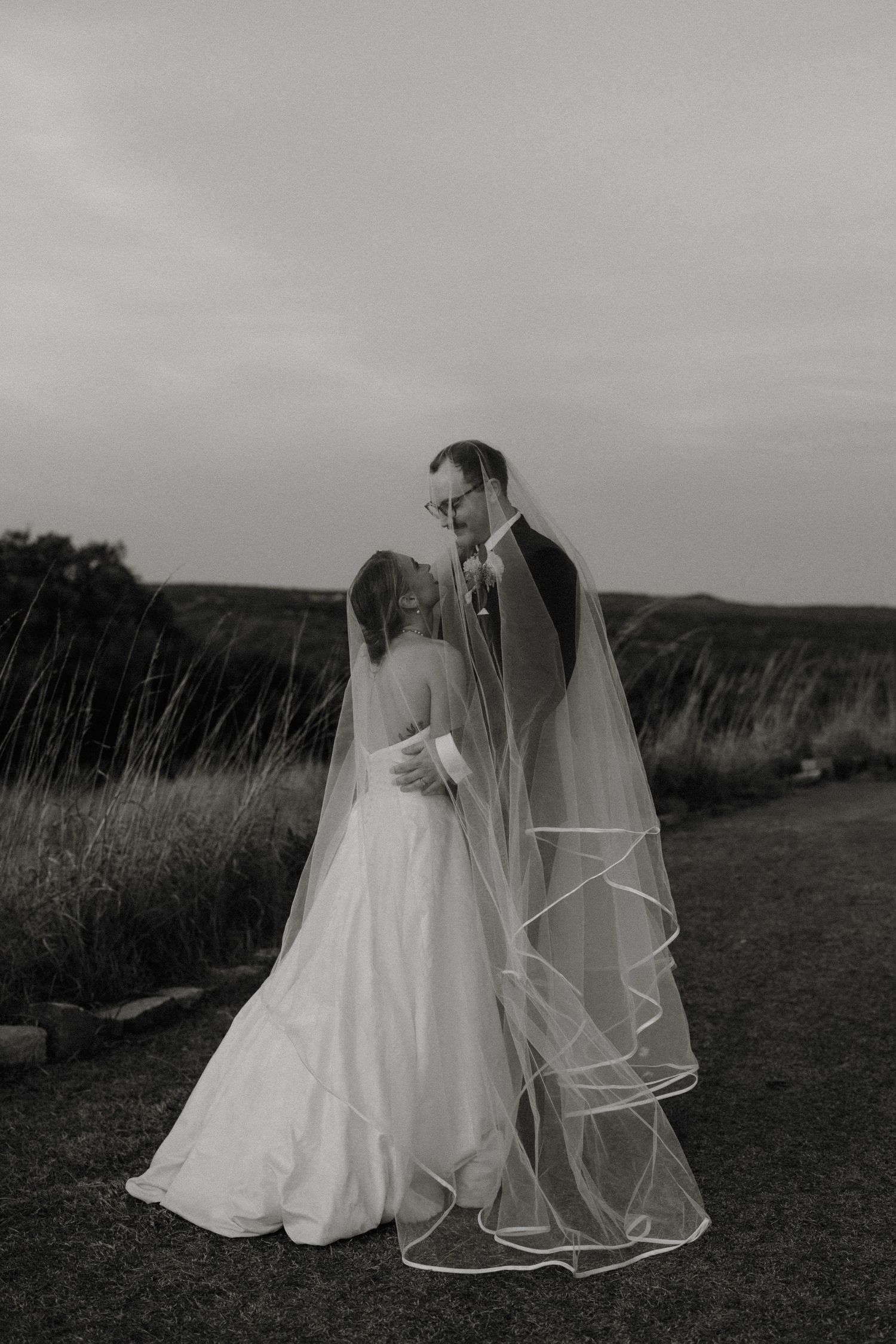Destination, Dallas and Bay Area California wedding photographer capturing bride and groom portraits on digital and film