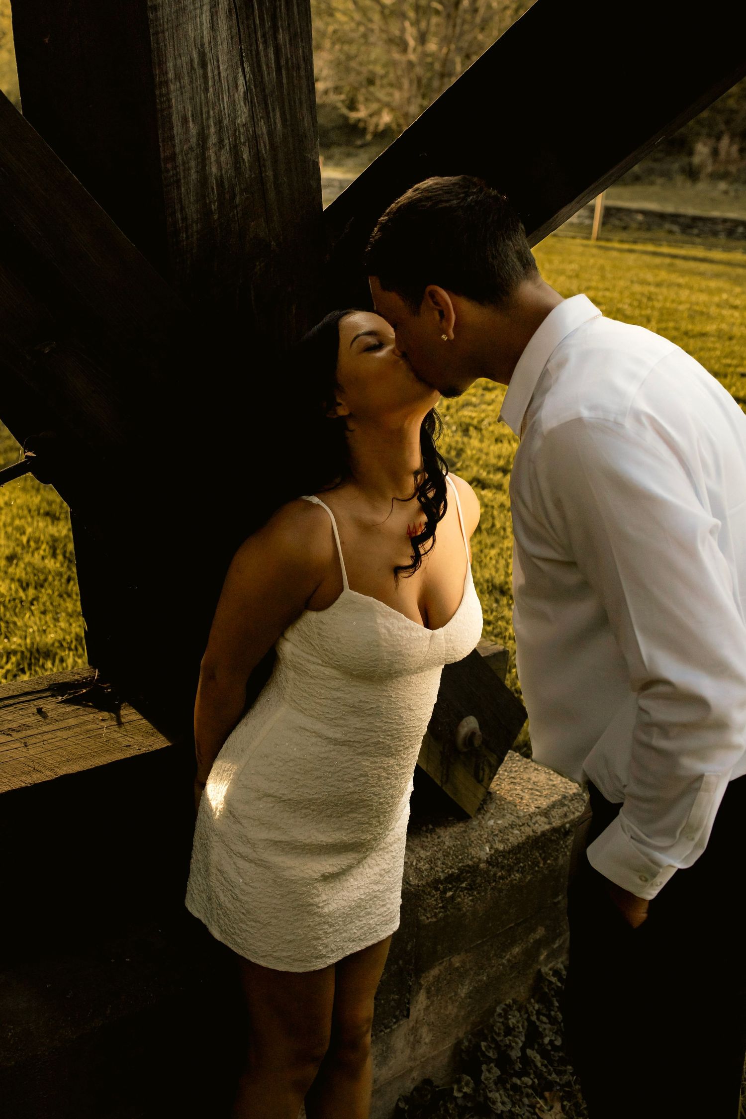 Candid engagement photography captured by Maryland photographer