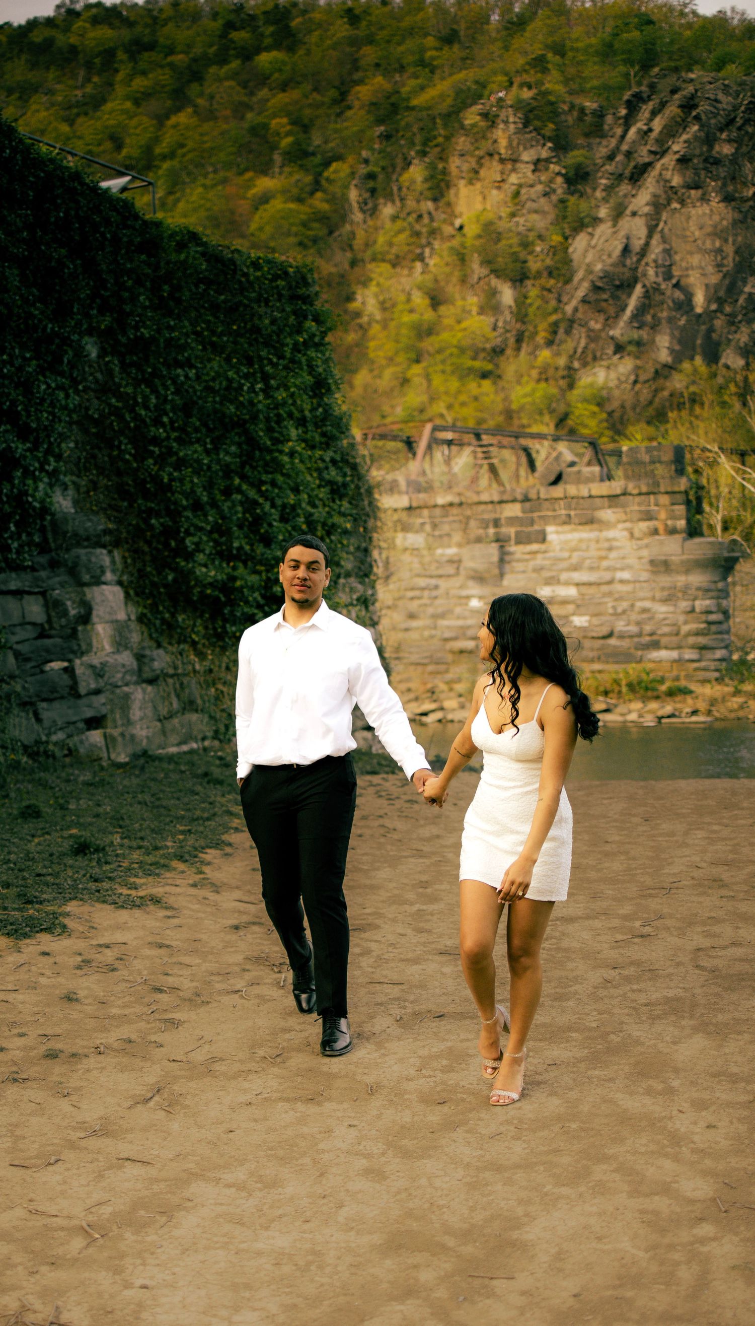 Engagement session photographed by Maryland engagement photographer