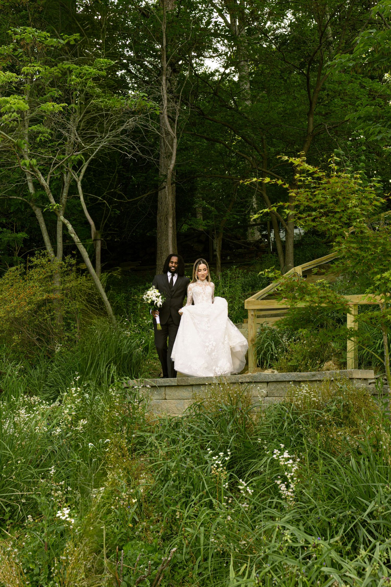 Traveling wedding photographer documenting destination wedding celebration naturally