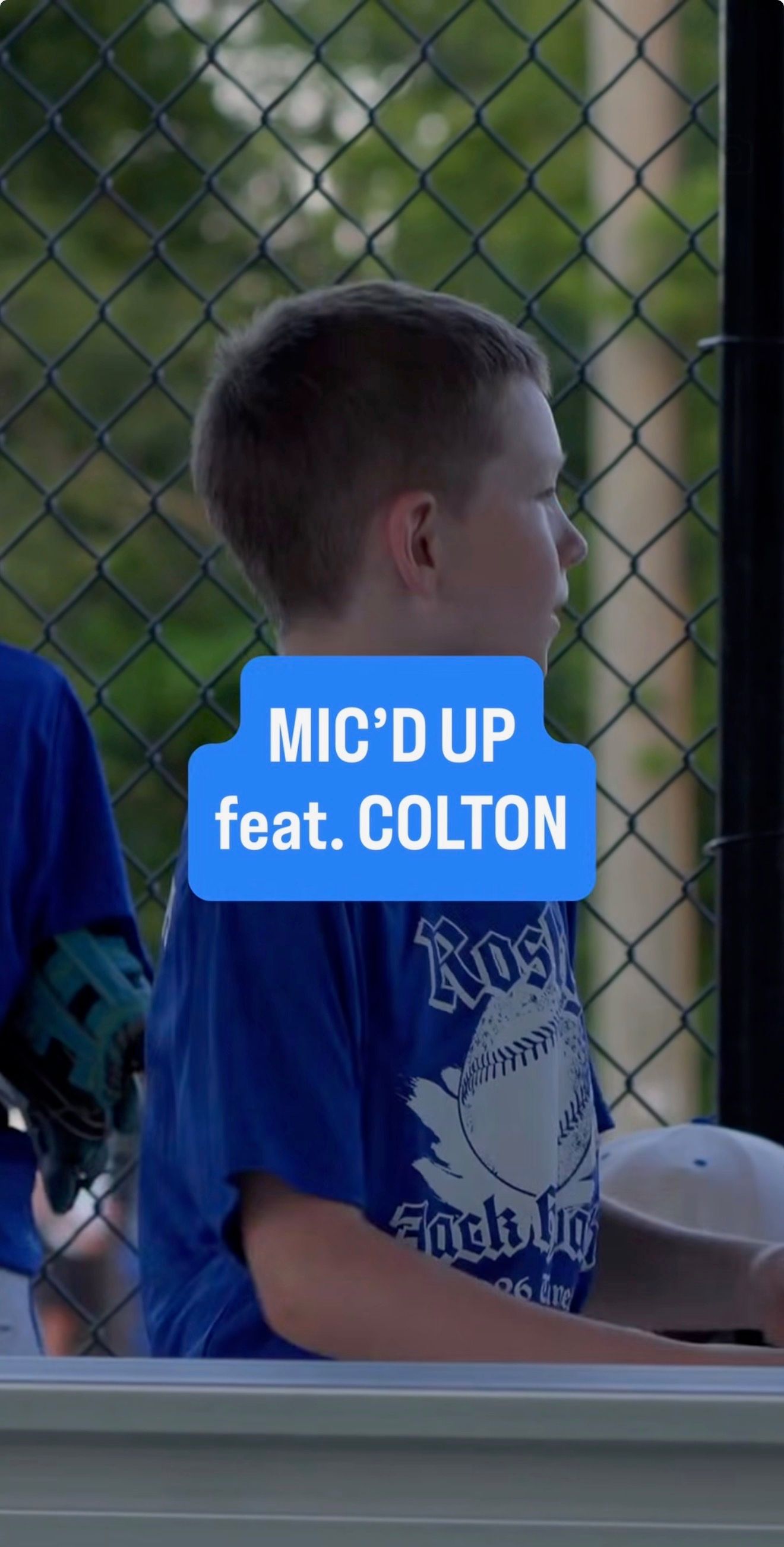 mic'd up reel feat. colton as the thumbnail