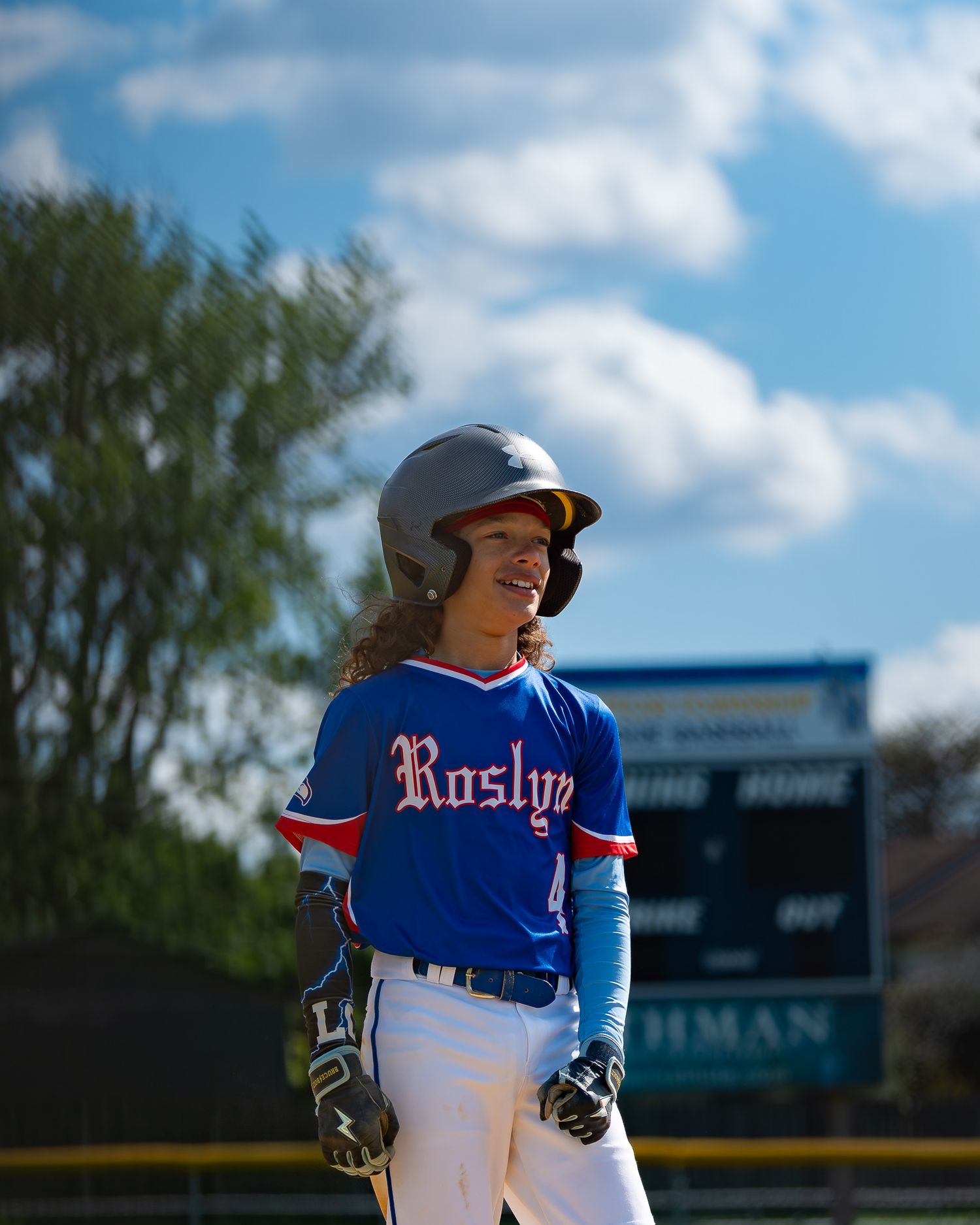 roslyn bluehawks baseball player