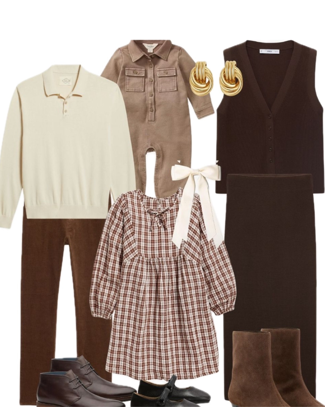 Family photo outfits for families in Moncton NB