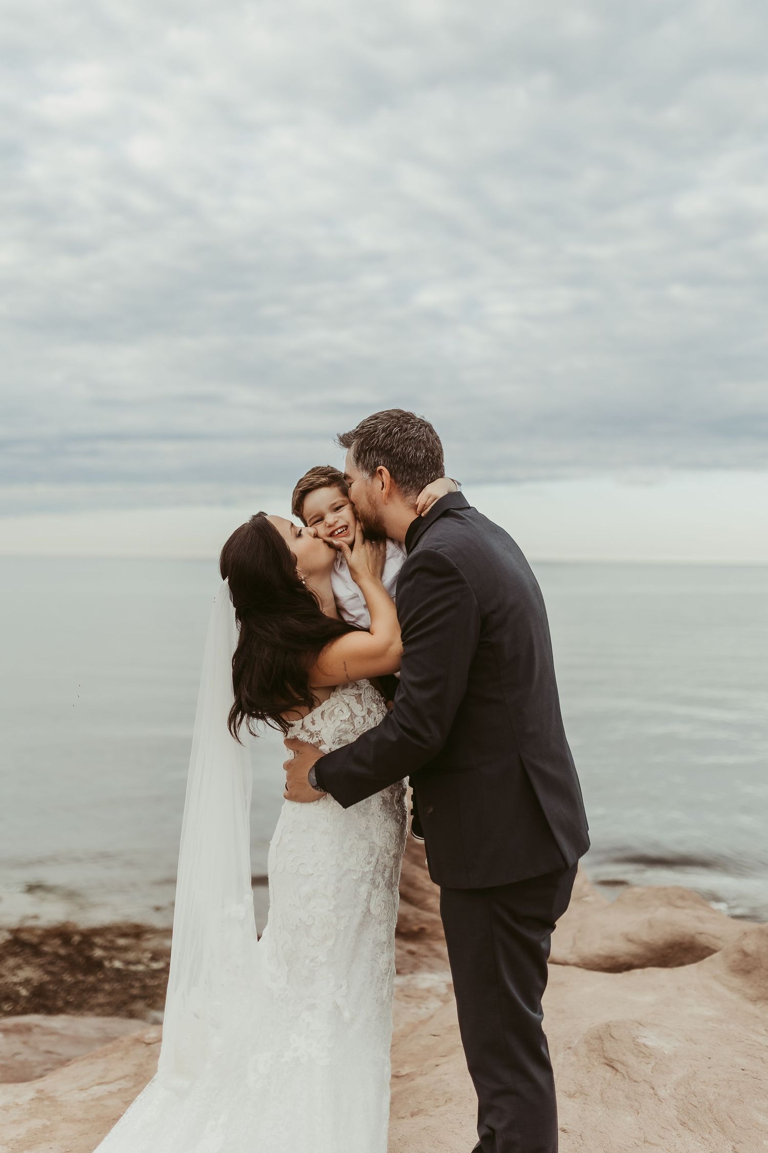 Moncton New Brunswick wedding photographer beach elopement