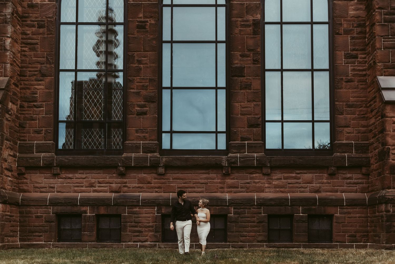 Moncton New Brunswick wedding photographer city engagement photos