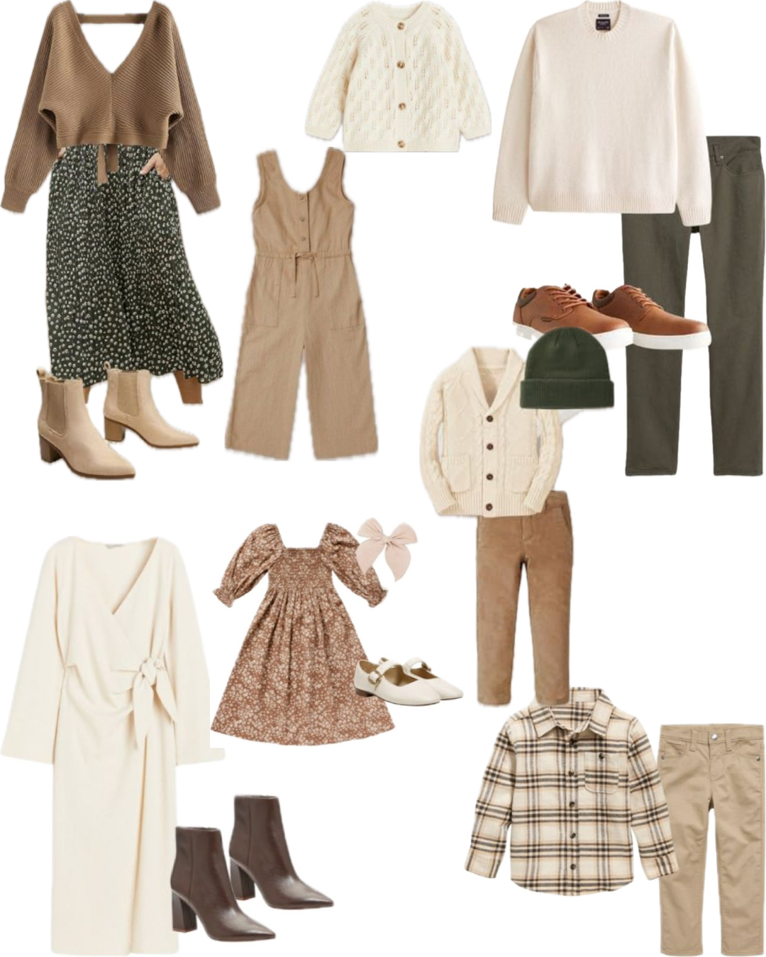 Family photo outfits for families in Moncton NB
