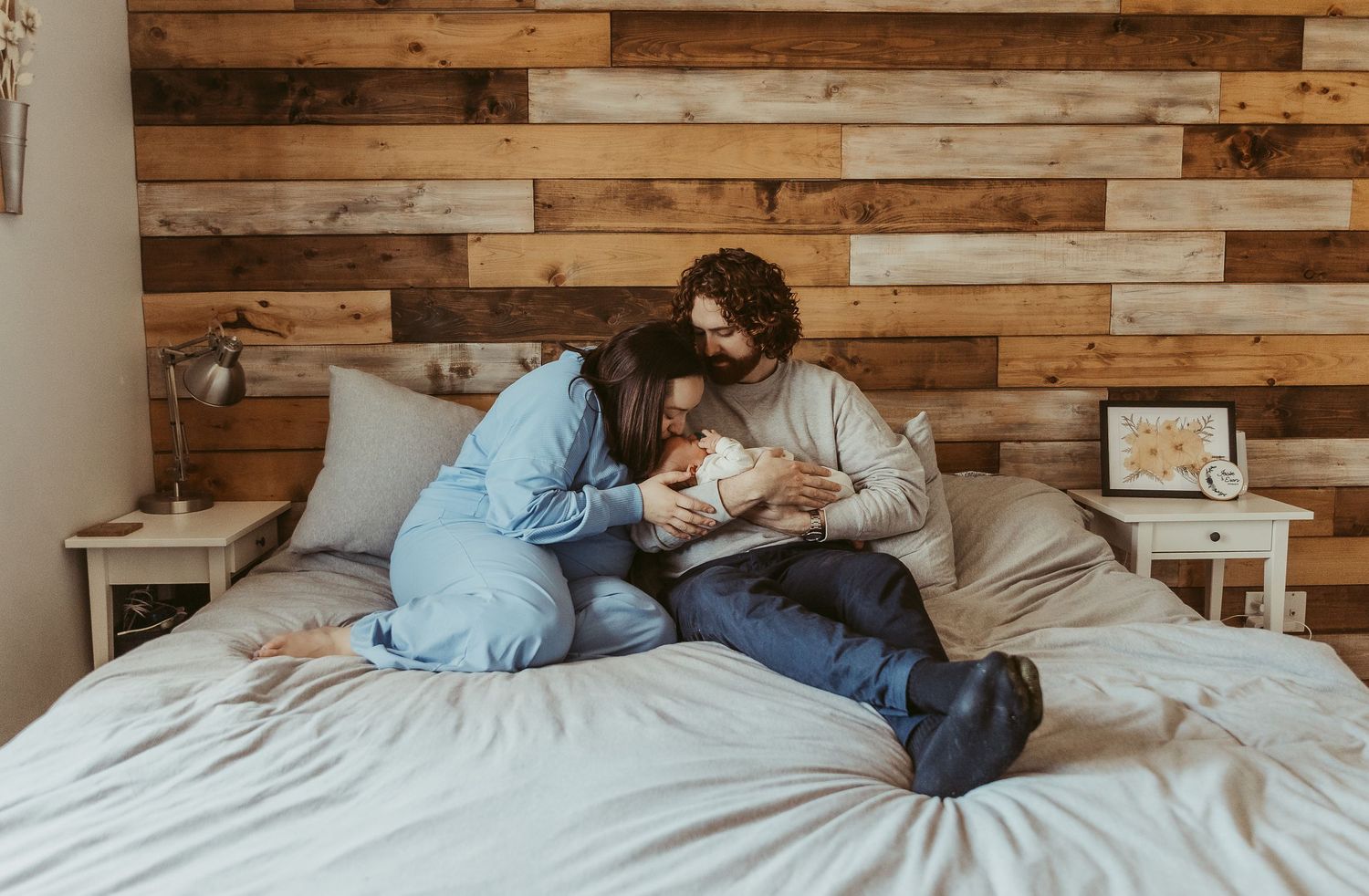 newborn baby in home shoot moncton nb