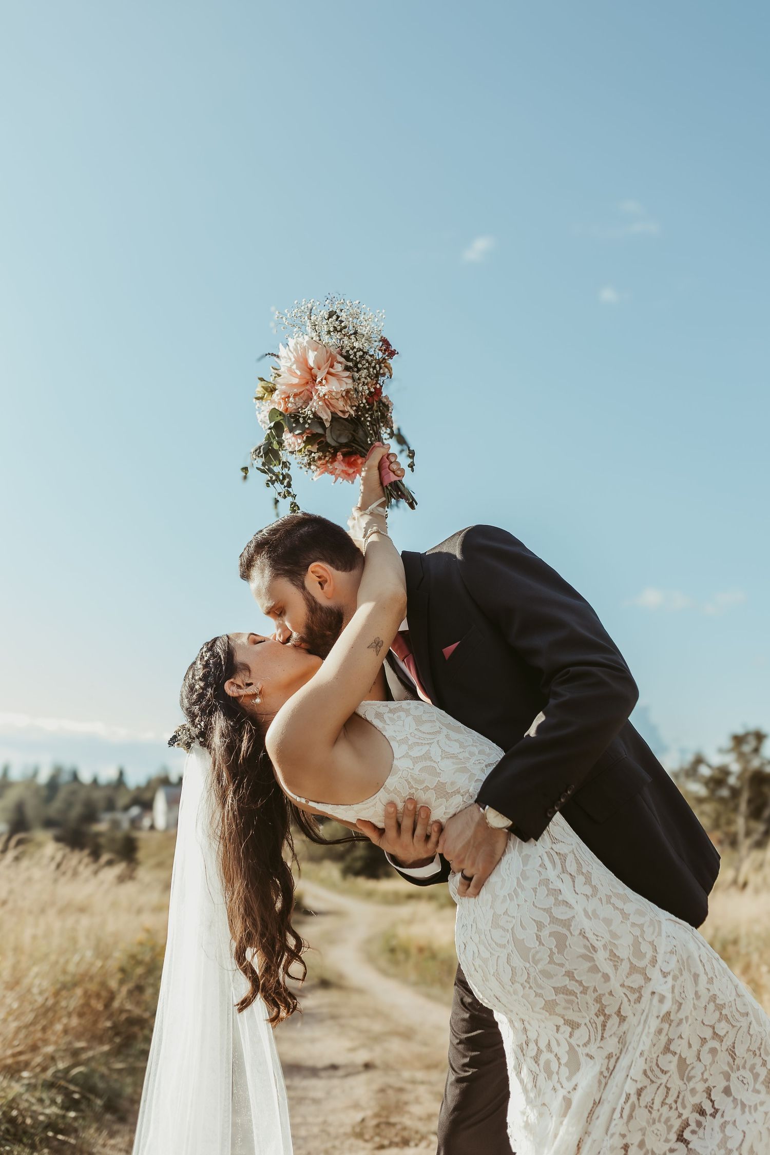 Moncton New Brunswick wedding photographer bride and groom portraits