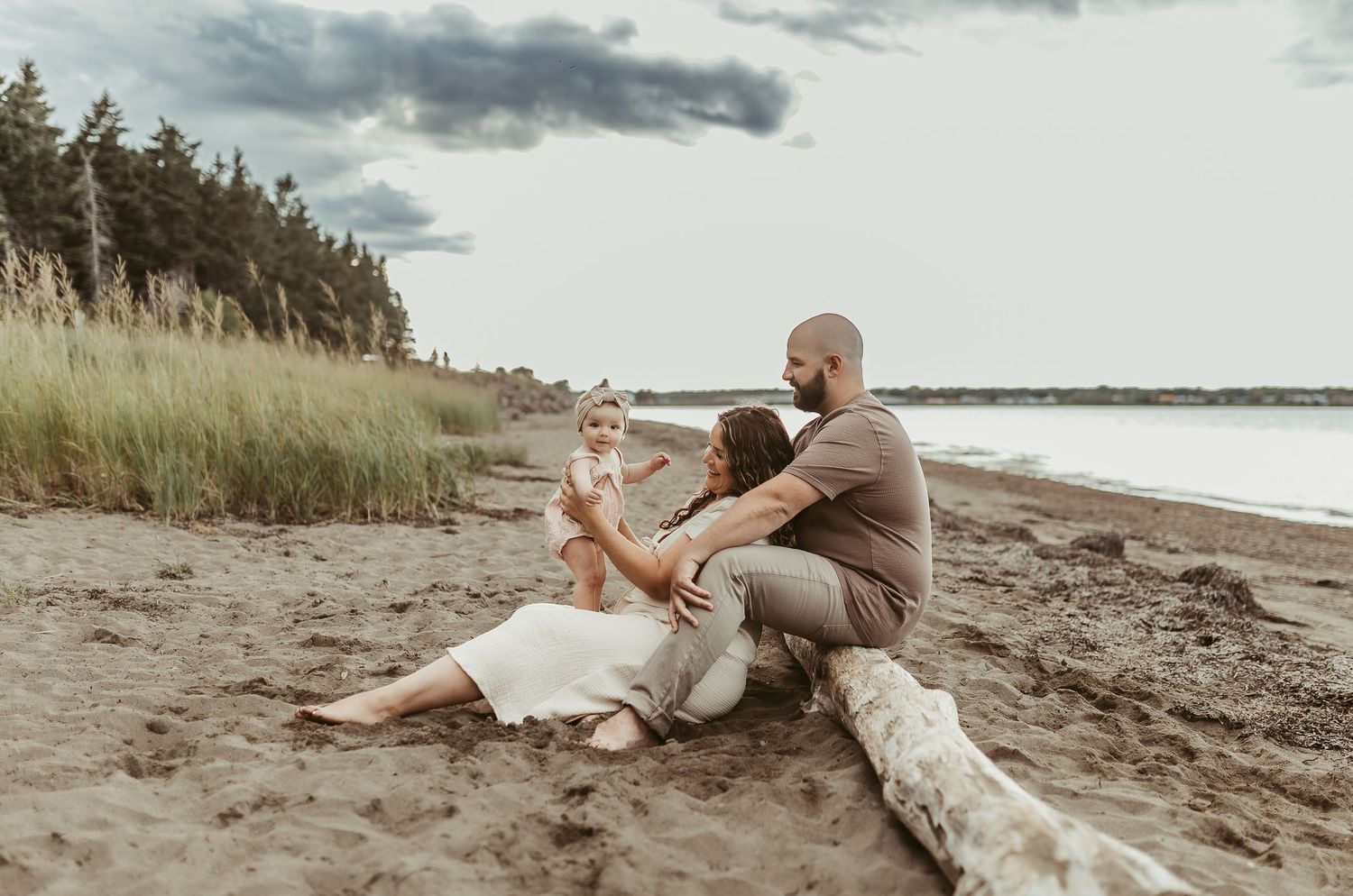 family beach shoot Cocagne NB
