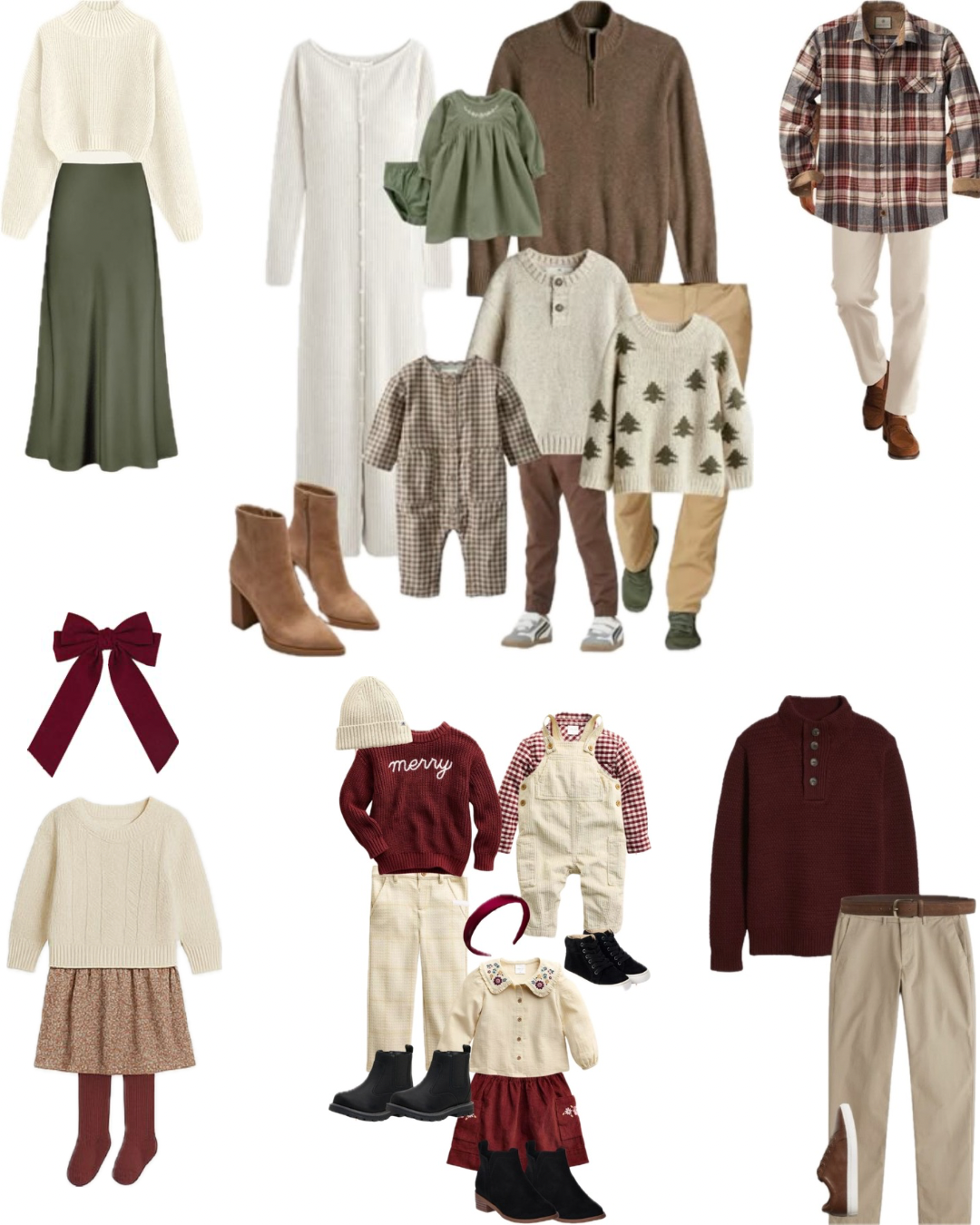 Family photo outfits for families in Moncton NB