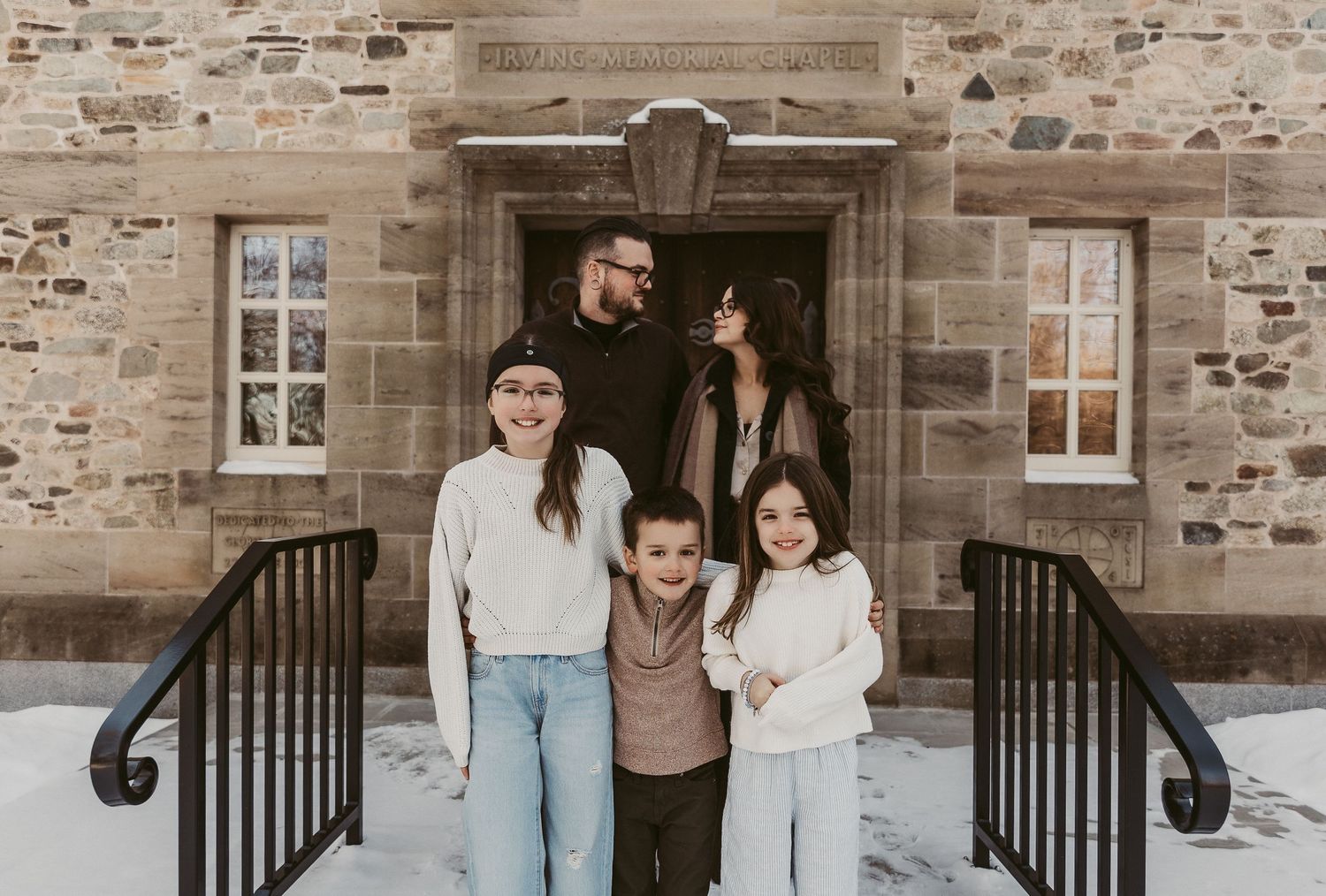 winter family shoot