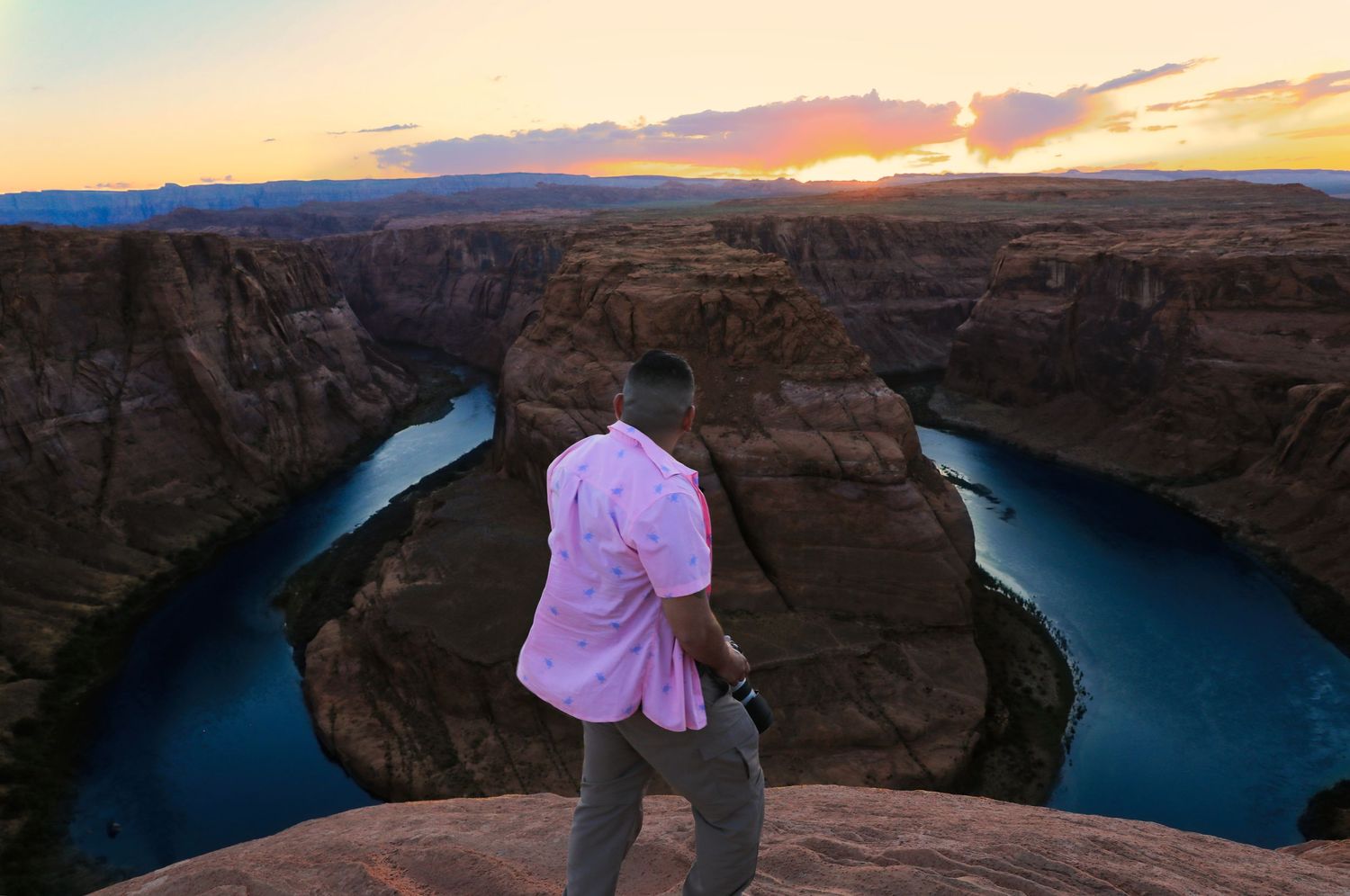 Northern Indiana and midwest photographer portrait photoshoot at Horseshoe Bend