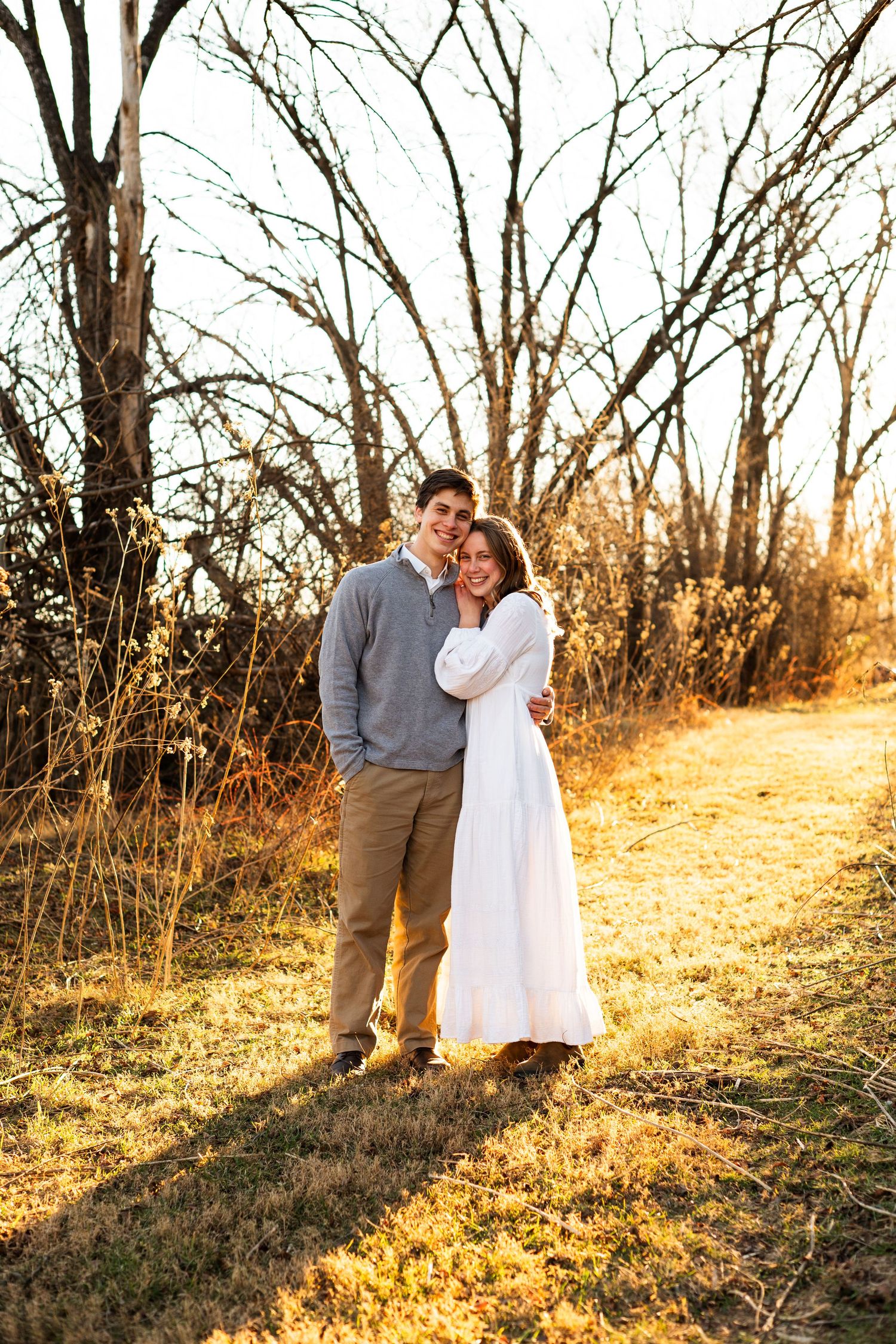 Happy couple portrait