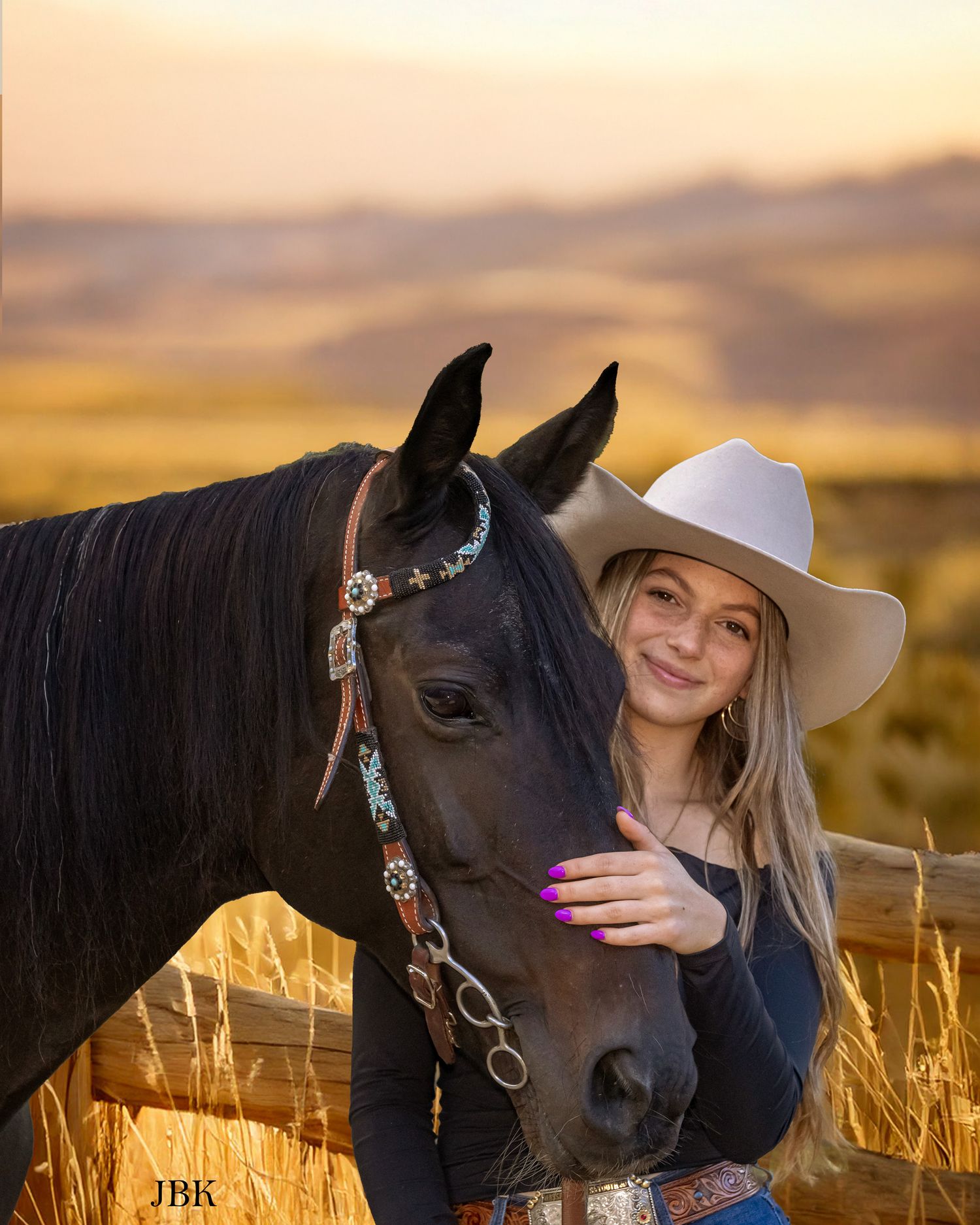 Autumn high school senior and horse photo session. Middleboro Massachusetts. horse & equine photography