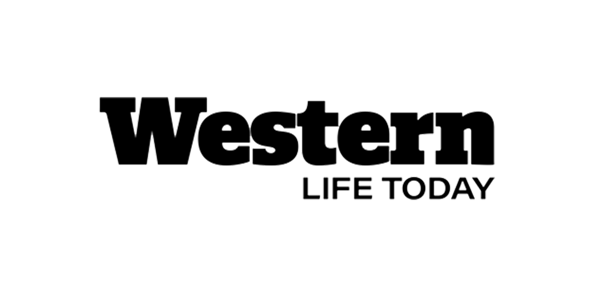 Western Life Today magazine logo in bold black sans-serif lettering.