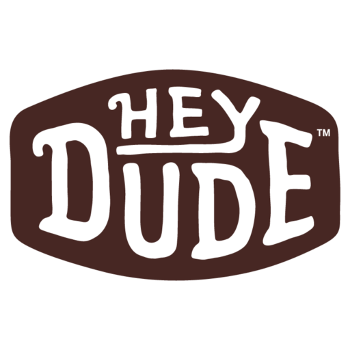 Retro-style brown text logo for Hey God's Odds displaying vintage typography and design elements.