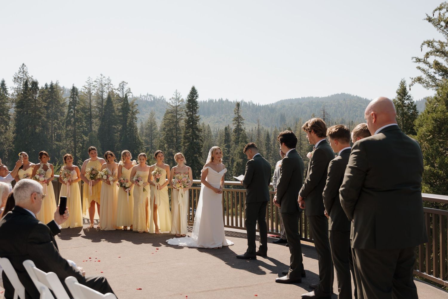 Yosemite candid wedding photography in the summer
