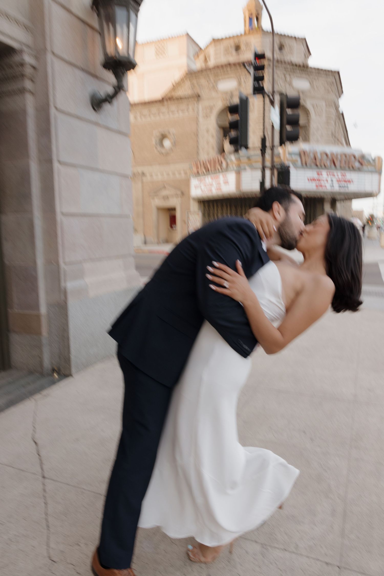film inspired engagement session